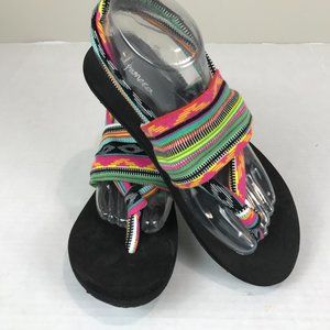 IPOMOEA Fabric top, Thong Sandals Size US 9